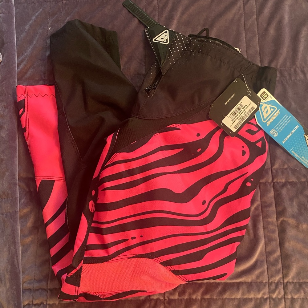 NWT Answer dirt bike riding pants